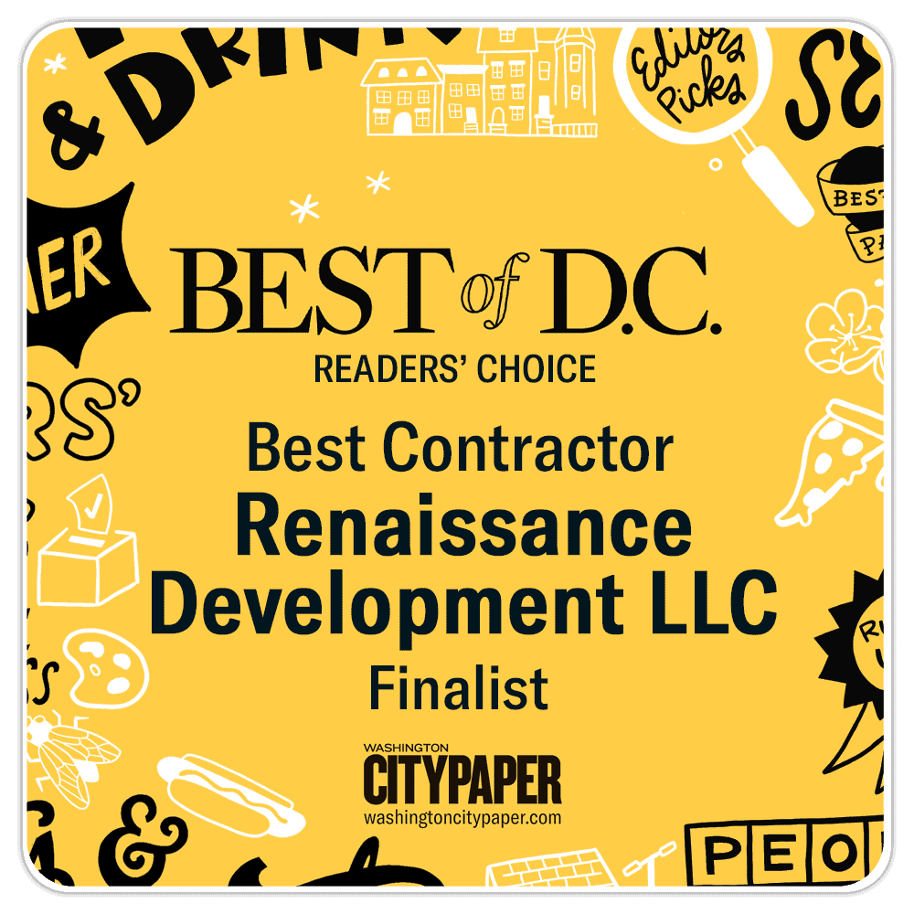 2021Best Contractor in DC Finalist Award Badge